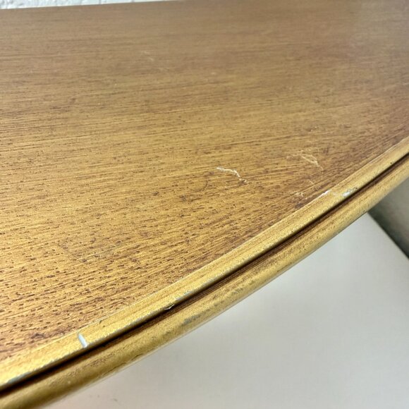 Vtg Dart Ind. Wall Shelf #3056 Gold Ornate Hollywood Regency MCM Roses Gilt USA - Picture 16 of 16